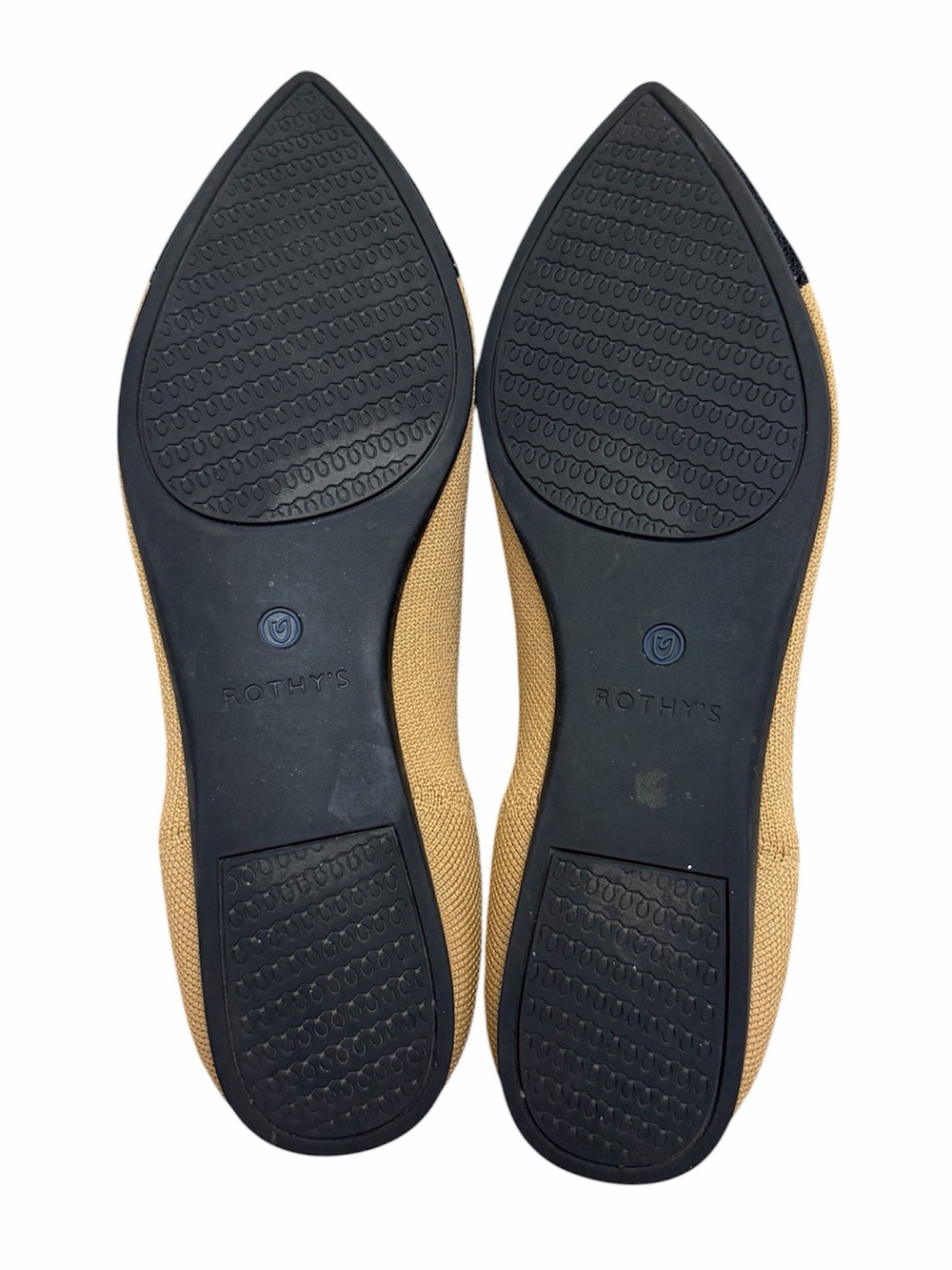 Rothy’s The Point Flats 9.5 Two Tone NO Insoles - Picture 7 of 8